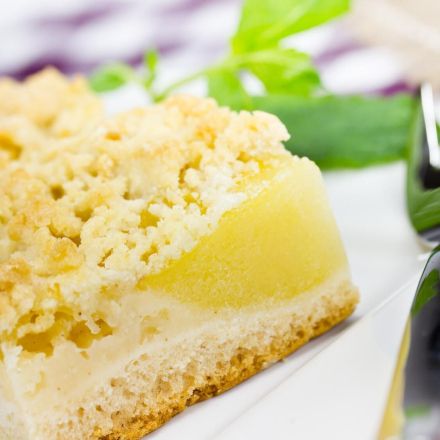 Streusel mit Butter oder Margarine