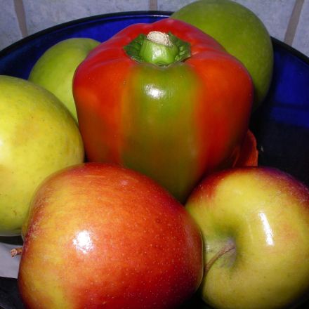 Grüne Paprika schnell nachreifen lassen