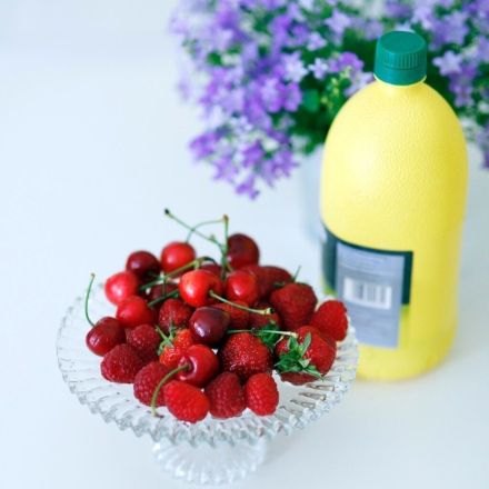 Entfernen von Obstflecken