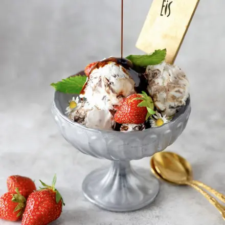 Laktosefreies Eis