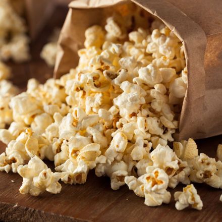 Süßes Popcorn mit Kokosöl