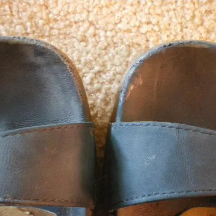 Angegriffene Raulederschuhe optisch aufwerten