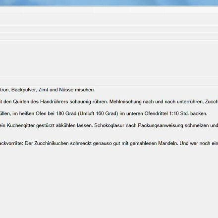 Gratis-Tool "Kochbuch" für Windows