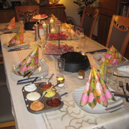 Muffinform als Schälchen beim Grillen