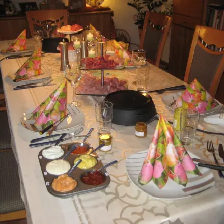 Muffinform als Schälchen beim Grillen