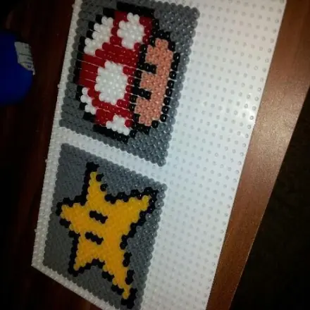 Untersetzer aus Bügelperlen