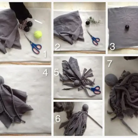 Katzenspielzeug selber machen - auch für Hunde II