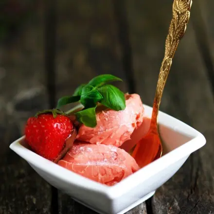 Eis - als schnelles Dessert
