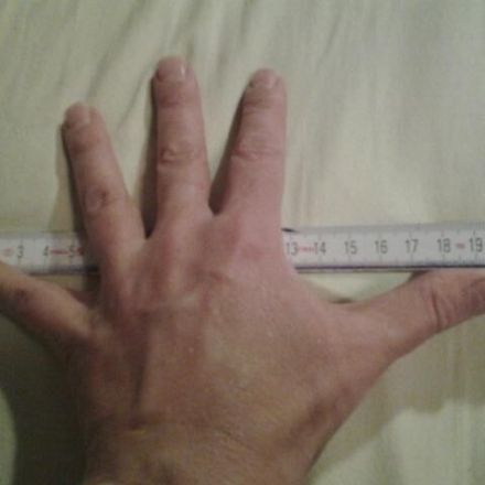 Kein Zollstock zur Hand? Die eigenen Maße kennen reicht