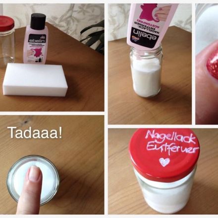 Express Nagellackentferner aus der Dose - selber machen