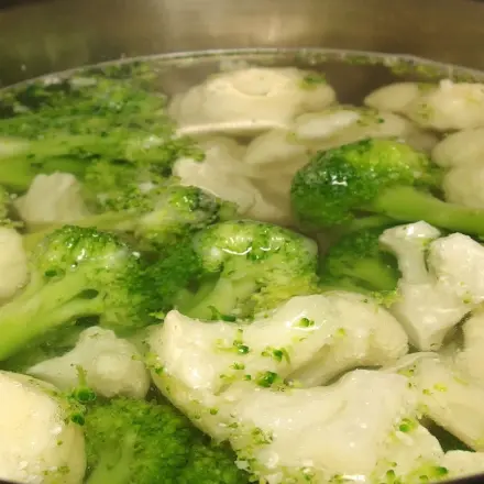 Gemüse blanchieren und einfrieren