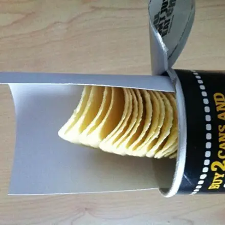 Chips einfacher aus der Dose entnehmen