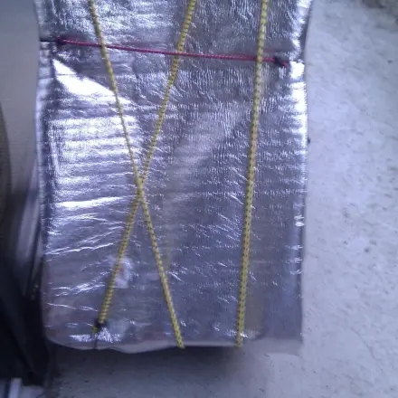 Fahrradanhänger-Plane preiswert selber machen