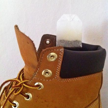 Teebeutel absorbieren schlechte Gerüche