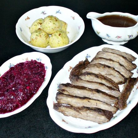 Eingelegter Sauerbraten frei nach rheinischer Art