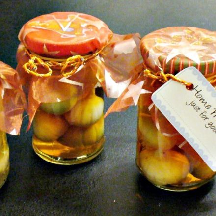 Weinbrand-Knoblauch