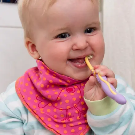 Zahnendes Kind beruhigen