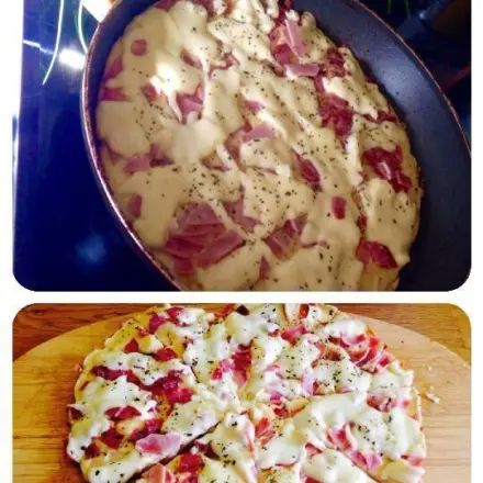 Pfannenpizza blitzschnell und kinderleicht