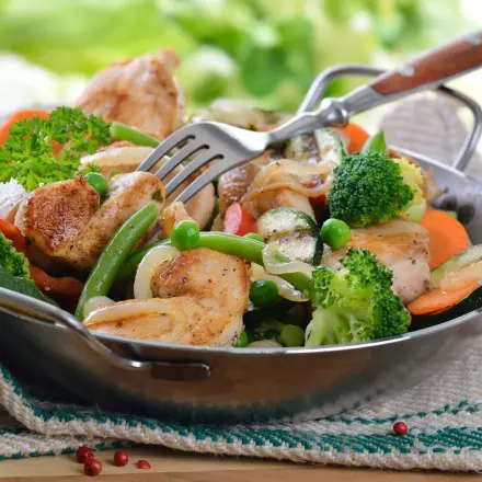 Preiswert und schnell - Hähnchenfilet mit Gemüse