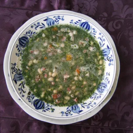 Schnelle weiße Bohnensuppe