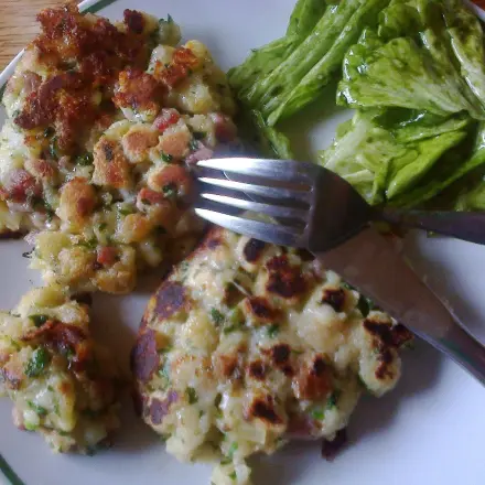 Kaspressknödl - etwas vom Original abgewandelt