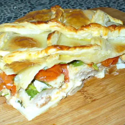 Fischfilet im Blätterteigmantel