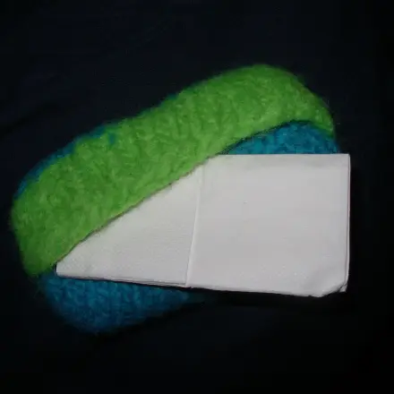 Gefilzte Tatüta - Taschentüchertasche