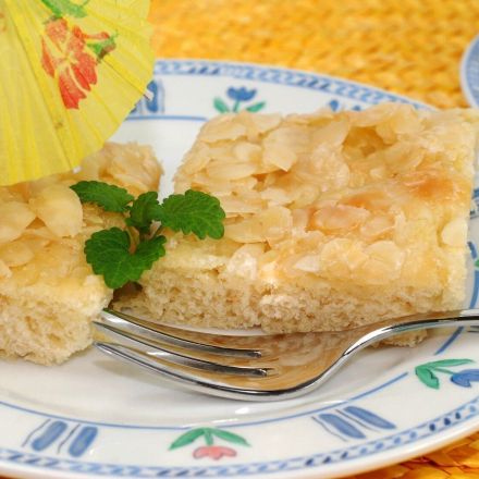 Butterkuchen ohne Hefe - schnell und superlecker