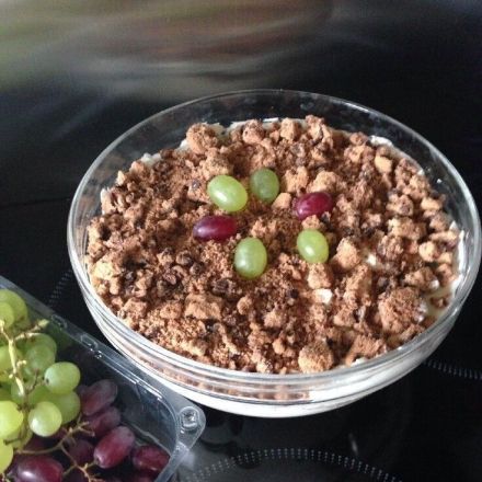 Weintrauben-Cookies-Nachtisch