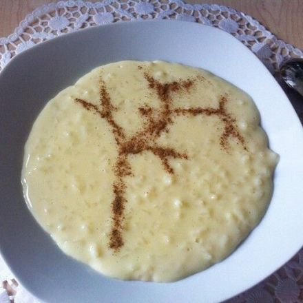 Muttis bester Milchreis mit Vanillepudding