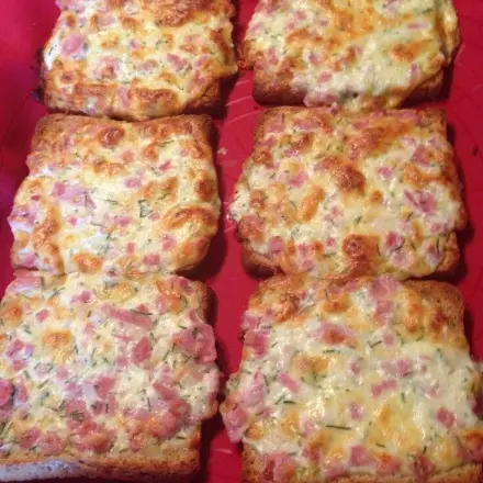Flammkuchen-Toast