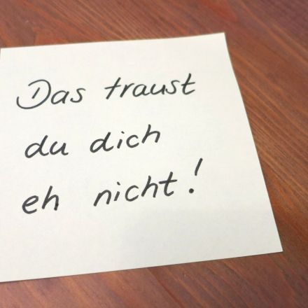 Bürospiel: Traust du dich eh nicht!