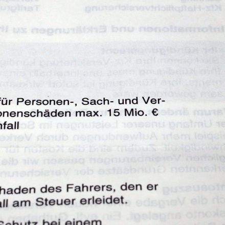 Autoversicherung - günstiger auf dem Land