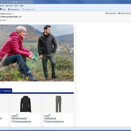 Infos über die Angebote bei Aldi