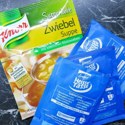 Mit Tütensuppen würzen