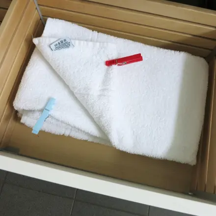 Urlaubshandtücher kennzeichnen