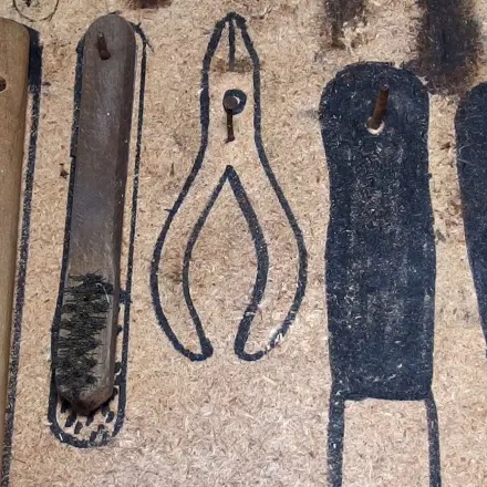 Werkzeugbrett für den Bastelkeller