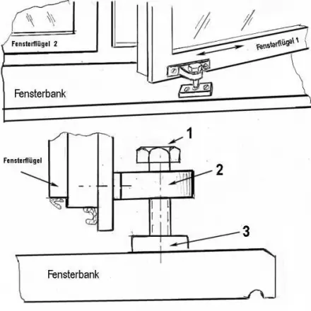 Fensterstopper, insbesondere für das Erdgeschoss