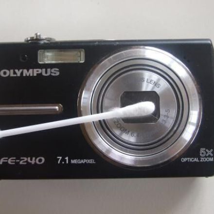 Kamera Linsenverschluss selbst reinigen