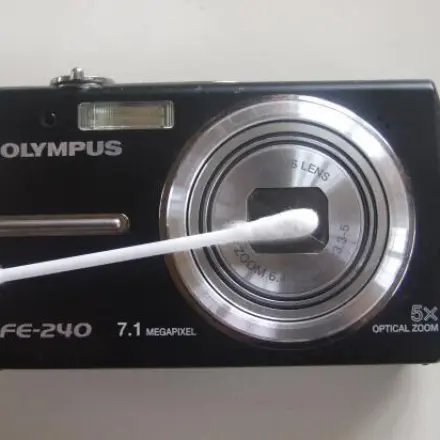 Kamera Linsenverschluss selbst reinigen