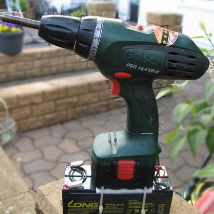 Akkuschrauber auf Gel-Akkus umrüsten