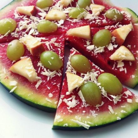 Melonen-Pizza