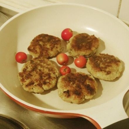Puten-Frikadellen ohne Ei