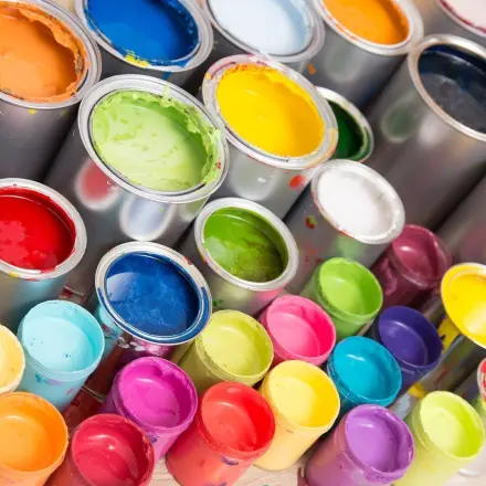 Riesenspaß für Kinder mit Farben