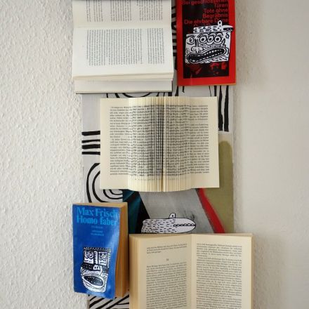 Kunst aus alten Büchern