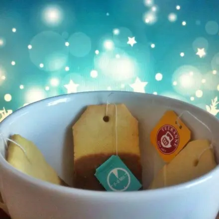 Kekse in Teebeutelform - ein schönes Geschenk