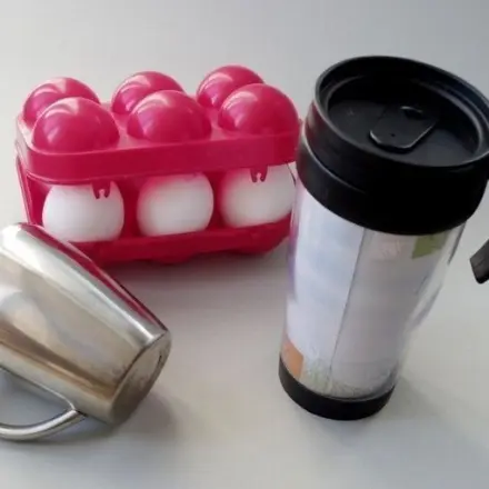 Keine Wegwerfbecher und Eierkartons mehr