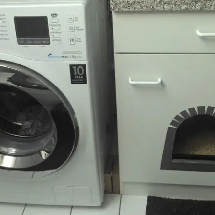 Katzenklo auf engsten Raum