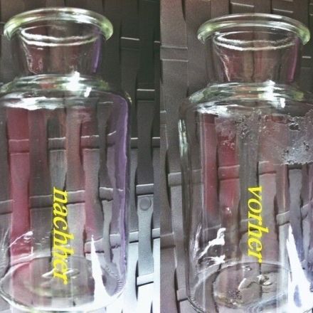 Etiketten entfernen - superschnell