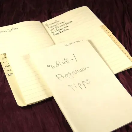 Adressbüchlein von Kalendern sinnvoll verwenden